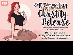 A Gentle Chastity Release JOI for My Good Girl | Erotic Audio for Trans Women | Locktober | Femdom