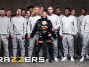 Brazzers – Angela White Talks Real Dirty And Sucks Dicks Before Getting A Massive Bukkake