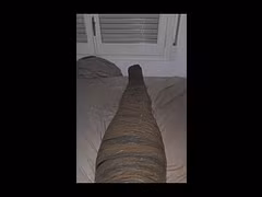 Chica trans atrapada y jodida