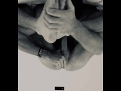 Christian, the handsome guy sucks himself