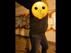 Crossdressing outdoor