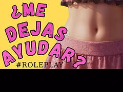 Daddy, your little trans girl discovers you masturbating and ends up riding that cock – Roleplay