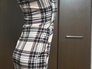 ラジオ体操 フェチ 女装子 男の娘 露出 ミニスカ ギャル 色白 巨乳 素人 ドM  企画 生脚 japanese transgender amateur hentai  asian reality