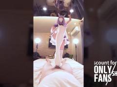 💜Uma Musume, Mejiro Mcqueen Cosplay cowgirl sex, Asian hentai ladyboy 6