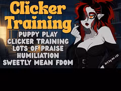 [F4A] CLICKER TRAINING WITH YOUR GOTH ELVEN BESTIE [SFW PREVIEW] [PATREON TEASER] [CLICKER TRAINING] [PET PLAY] [PUPPY PLAY] [ROLEPLAY]