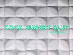 F4M Cock Hungry Slut – Femdom Humiliation Affirmations (Loop) (binaural)(Audio only)