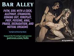 [F4TM] Bar Alley – Fucked in the Alley by a Stranger [ANAL] [GIRLCOCK] [AGAINST A WALL] [FDOMxMSUB]