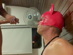 Facefucking My Femboy – Femdom Deepthrout