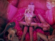 Female knight lose to monster ork – episode.21