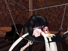 Femboy Transgender slut Is fucked In The BDSM Room By A Well Endowed BBC