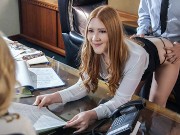 FreeUse Fantasy – Submissive Blonde Assistants Let Their Boss Bang Them On The Office Desk