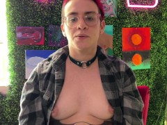 FTM Femboy Tells You How to Fuck Your Ass JOI