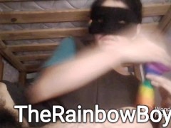 FTM Webcamer’s show with his dildo