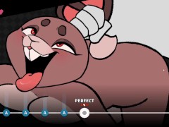 Furry Puppy Gets Praised By His Bunny Girl Boss And Gets A Special Reward | Beat Banger pt. 2