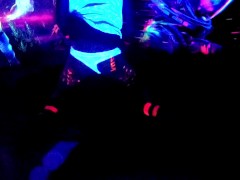 Glowing EGirl Femboy Fucking Her Toy Under Blacklight – Petite Ritzy Styles Jerking and Cumming For