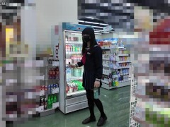 HA49The female classmate has a chastity lock locked, three vibrators inserted anal under her skirt!