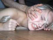 HE DESTROYS HER ASS! Rough ANAL Makes College Girl Scream