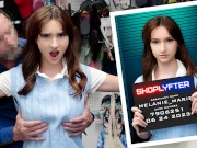 Hot Skinny Shoplifter Seduces Officer In Back Room – Melanie Mari & Jack Vegas – Shoplyfter