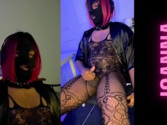 Joanna Sissygasm during a live stream – Sissy Slut Crossdresser Femboy Hands free cum Ruined orgasm