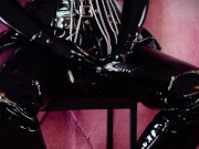 latex and strap-on sissy fuck – FemDom POV fetish video