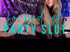 Locked up panty slut – Femdom chastity panty sniffer SPH humiliation