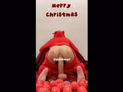 Merry Christmas! Lay Eggs, Fistjob, Piss, Anal Squirting.
