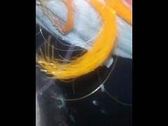 MissLexiLoup trans female tight Rectums ass fucking butthole entry shaving cream hard dick hot chute