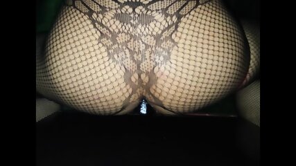 natalie try new bodystockinng with hot dildo