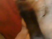 NAUGHTY TEEN SLAPPING HIS MONSTER COCK