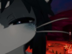 POV Horny femboy shark cant hide his love for cock…