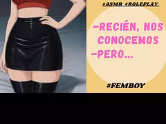 (POV) LUEGO DE UNA FIESTA, INVITAS A TU CASA A UN LINDO FEMBOY- asmr roleplay en esapañol