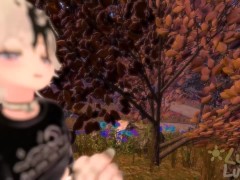 POV Park date with horny femboy gets risky…