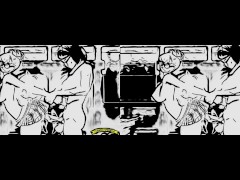 Psychedelic Sauna – Part 2 – Manga Style 2D VR Version