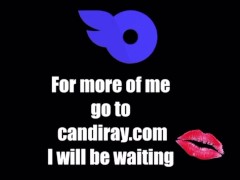 Sexy trans / sissy has a play in the woods