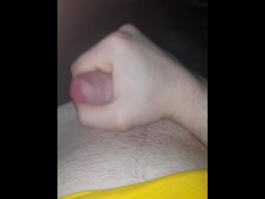 Sissy handjob, cumshot