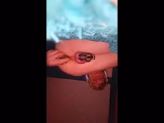 sissy masturbates and pees like a girl and cums