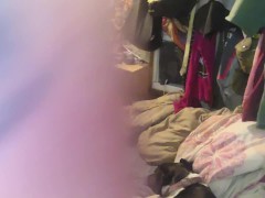 Sissy trans dildo chastity