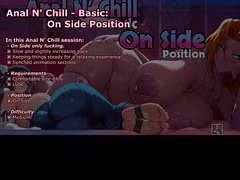 Slow Anal Dildo Training – “Anal N’ Chill – Side position”. Anal JOI, [SAMPLE]