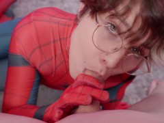 SpiderTwink saves boys life by giving him amazing sloppy head