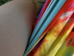 Spraying My Pee in A HUGE Arc From a Hammock