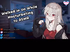 [TF4A] Walked in on While Masturbating to ASMR || NSFW ASMR || Trans girl ASMR ||