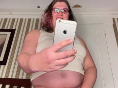 Trans step-mommy finds a use for her lazy son – rough sex POV