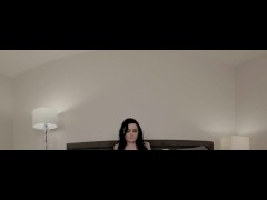 TRANSVR – Grace Iris Gives A Sexy Footjob On POV Video