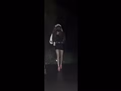 Walking in on public road.