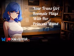 Walking In On Your Hot TRANS Roommate Playing With Herself | NSFW | TF4M | Erotic RP |