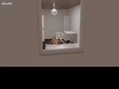 3D Animation Neighbors Trans Stepmom is Fucking a guy on the bed Doggystyle