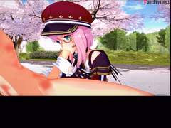 Charlotte blowjob | Genshin impact | Full & POV on patreon: Fantasyking3