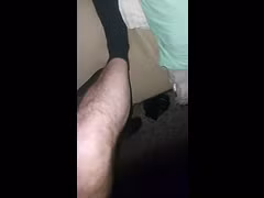 Dad fucks a locked-up slut