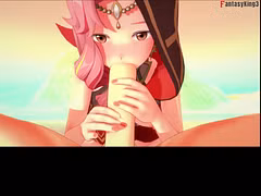 Eremite Scorching Loremaster hard sex |3 Genshin impact | Full & POV on patreon: Fantasyking3