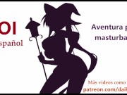 JOI – Juego de rol. ¡Con voz española! Una sexy brujita quiere tu semen